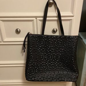 Big Buddha black tote bag
